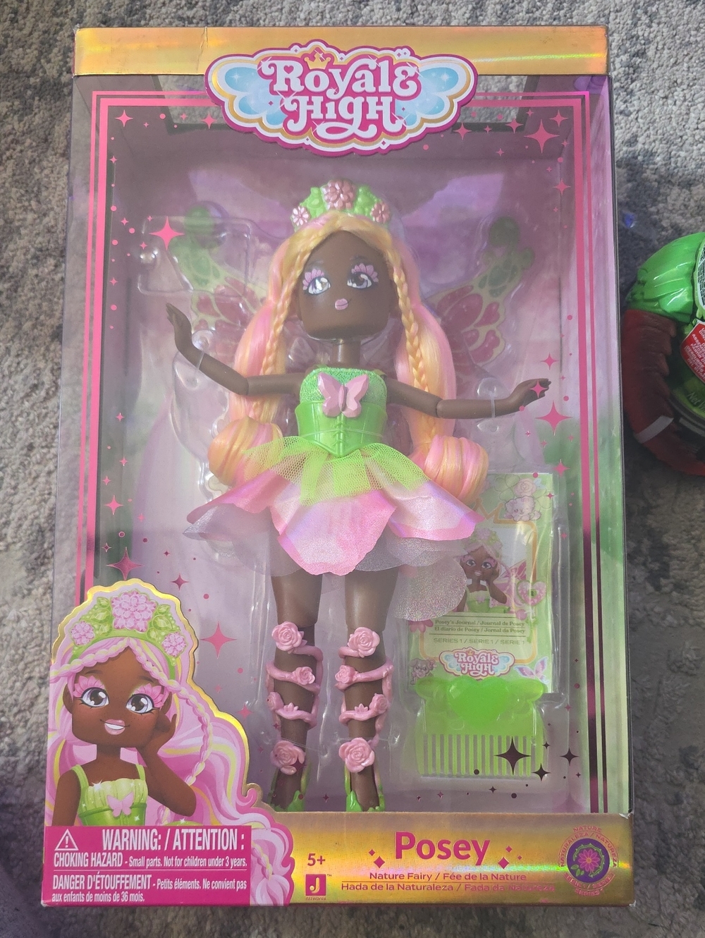 Royal High Posey doll Nature Fairy (No Digital Code)